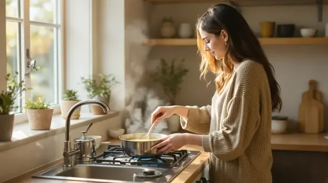 独居女孩的周末日常：慢煮一锅汤